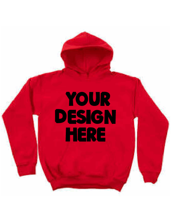 Customize your hoodie add your own design or your logo