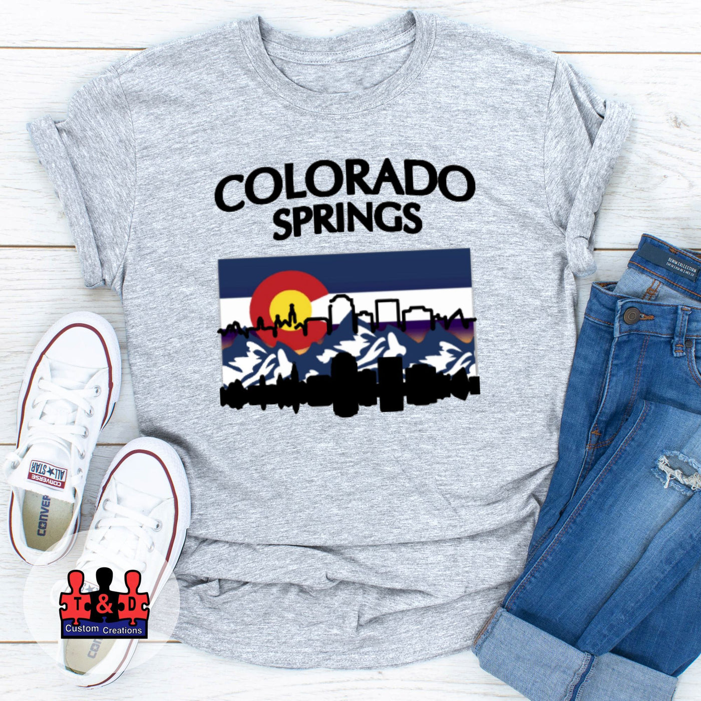 Skyline tee shirt
