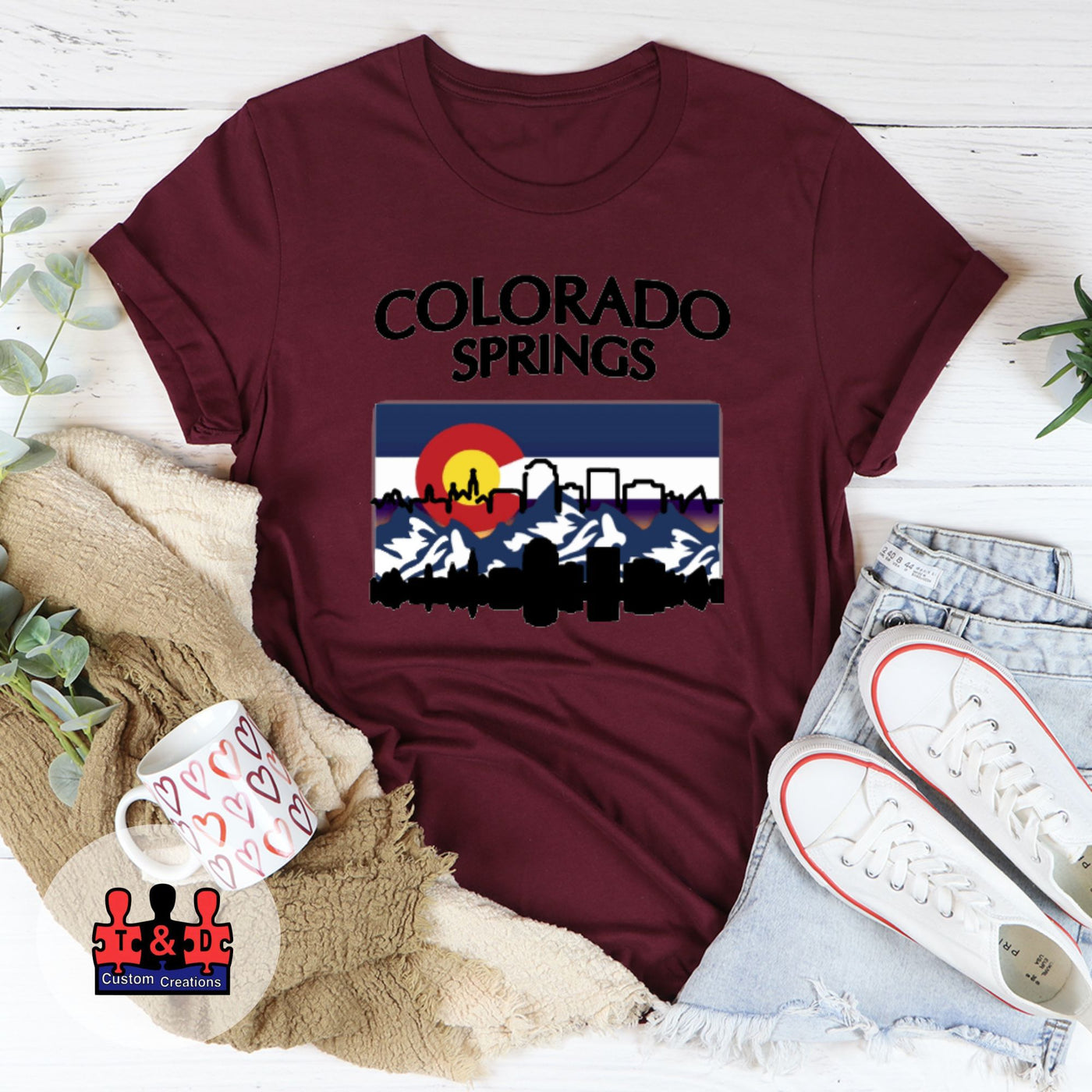 Skyline tee shirt